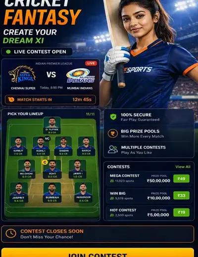 405bet (405 bet) fantasy cricket & matchday visual 3